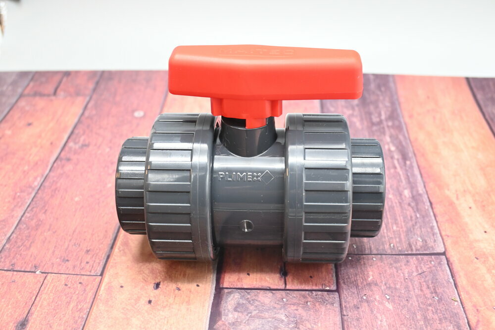 PVC Kugelhahn PE/EPDM Klebemuffe x Klebemuffe 50mm PN16