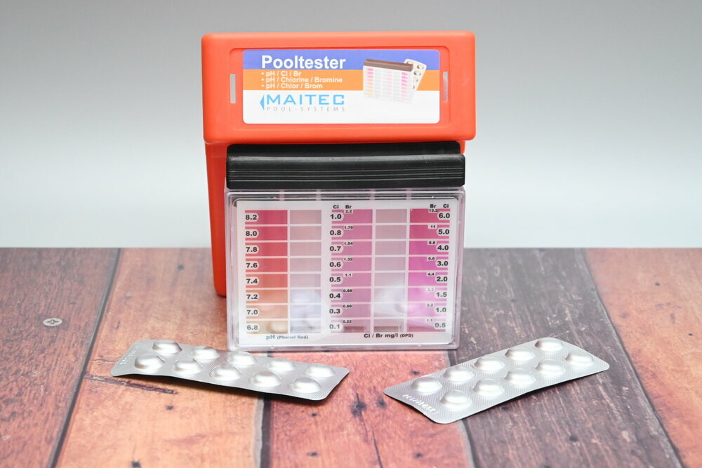 Pooltester-Testtabletten PT100 Chlor/Brom/Ph
