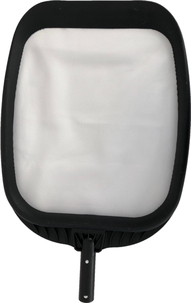 Luxury Black Laubkescher Flach