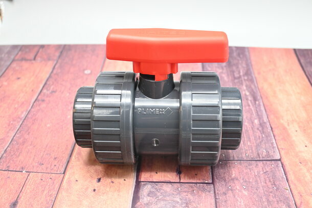 PVC Kugelhahn PE/EPDM Klebemuffe x Klebemuffe 50mm PN16