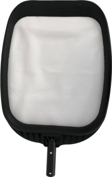 Luxury Black Laubkescher Flach