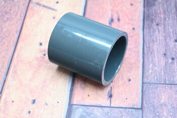 PVC Muffe Klebemuffe x Klebemuffe 50mm x 50mm PN16